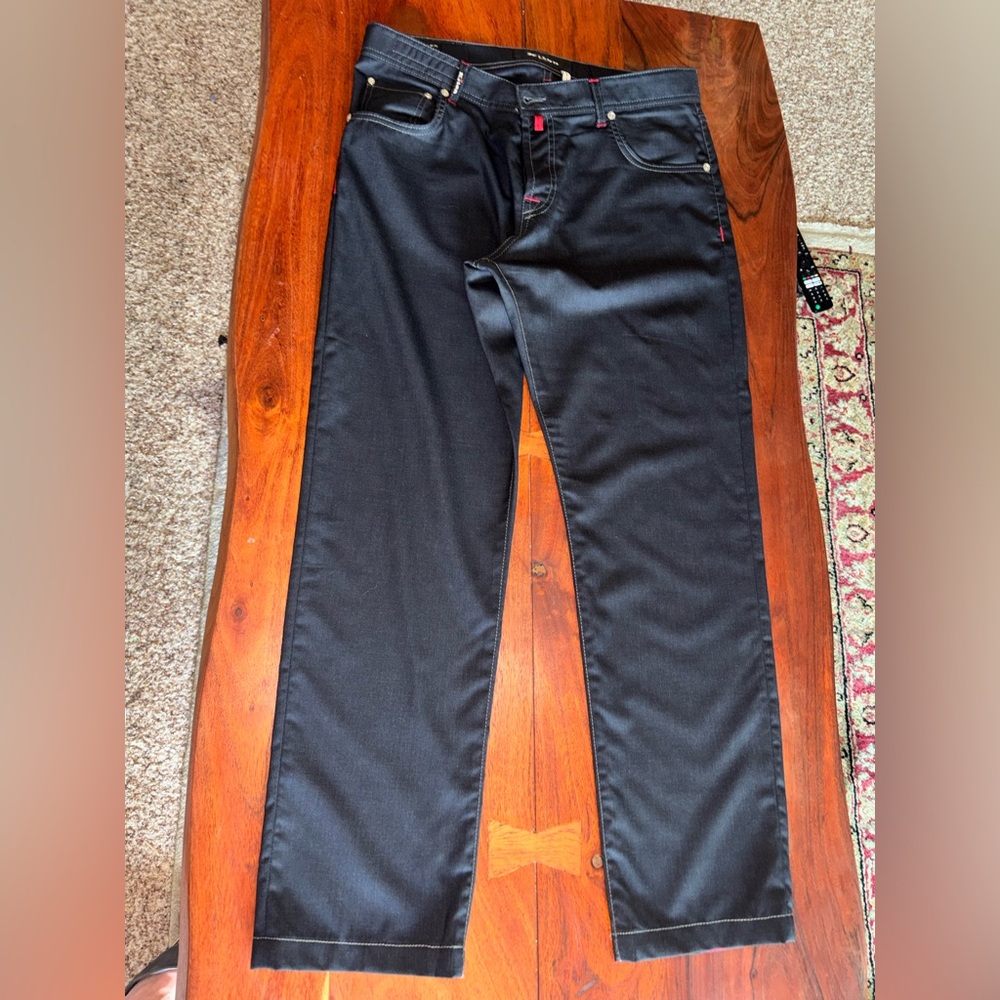 Kiton Gray 5 pockets pants